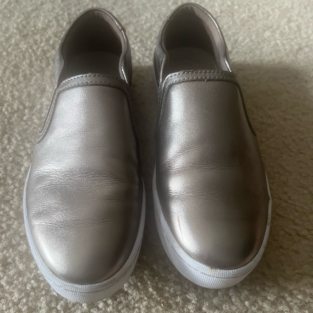 Clarks Metallic Slip-On Shoes